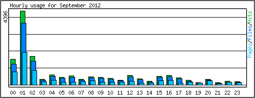 Hourly usage