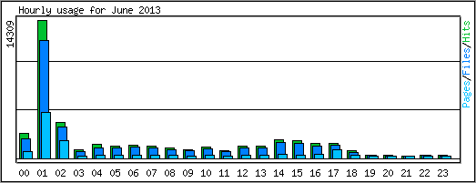 Hourly usage