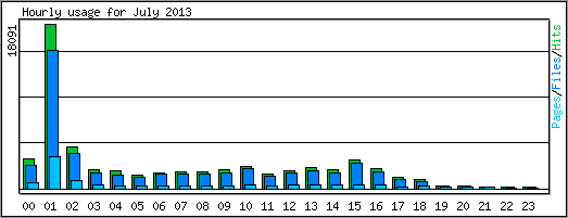 Hourly usage