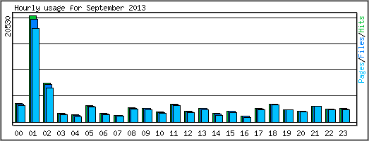 Hourly usage