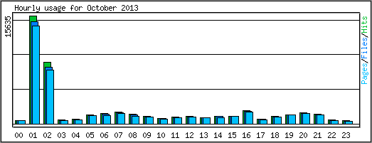 Hourly usage
