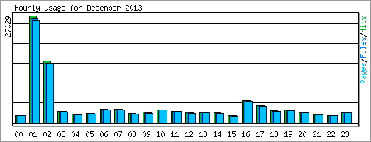 Hourly usage
