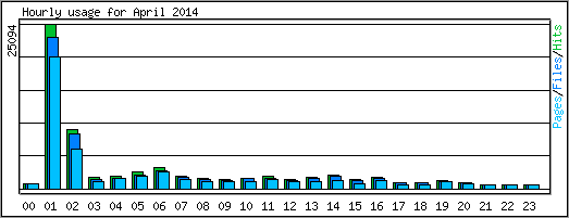 Hourly usage