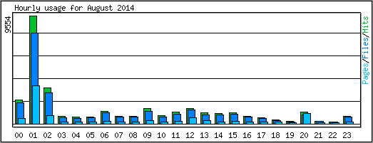 Hourly usage