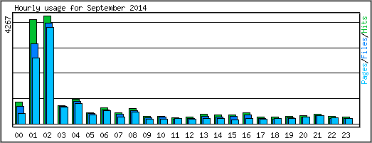 Hourly usage