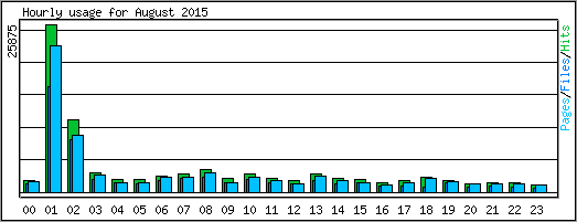 Hourly usage