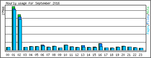 Hourly usage