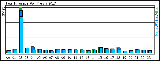 Hourly usage